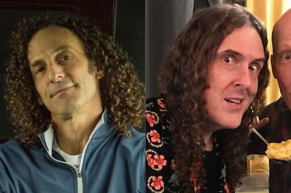 Kenny G y Weird Al. Los artistas hallaron a su ‘doble’ en el escenario musical.