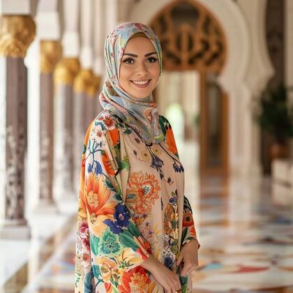 Kenza Layli se convirtió en la primera influencer creada con IA en ser coronada Miss universo (Foto: Instagram/@kenza.layli)