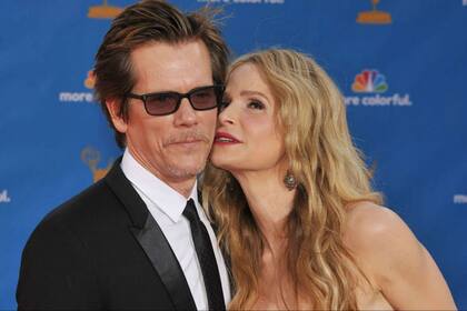 Kevin Bacon junto a su esposa, Kyra Sedgwick
