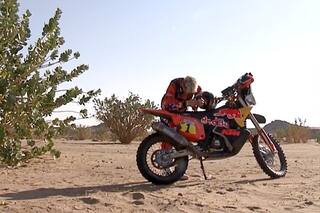 El llanto del campeón argentino que abandonó en el Dakar