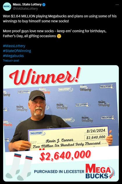 Kevin Connor aceptó el pago único de $1.8 millones de dólares