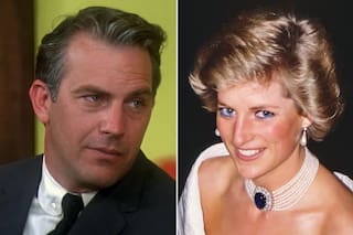Kevin Costner reveló su historia prohibida con Lady Di