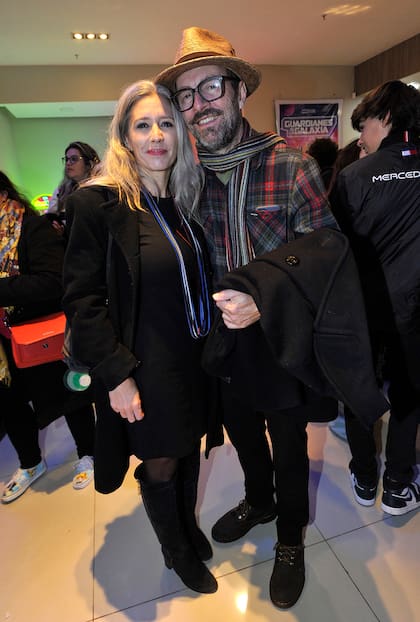 Kevin Johansen y Lala Franco el invierno pasado