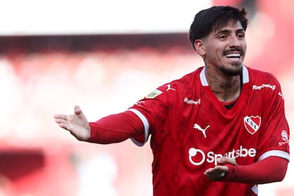 Kevin Lomónaco es una de las figuras del Independiente de Julio Vaccari