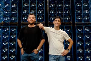 Kevin Pedreira, CEO de Sparkling, y su socio