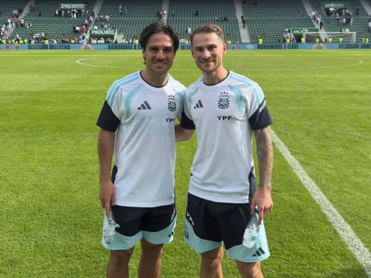 O outro Mc Allister que sonha com a Copa do Mundo. “Minha esposa me diz que pareço mais um jogador de rugby do que um jogador de futebol.”