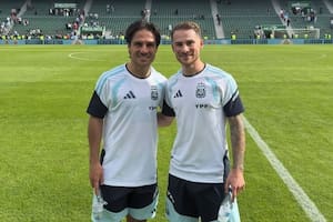 El otro Mac Allister que sueña con el Mundial: "Mi esposa me dice que parezco más un jugador de rugby que un futbolista"