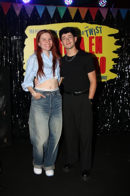 Kevsho junto a la actriz Mica Suárez