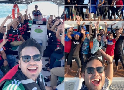 Khairul Aming les dio una sorpresa a todos los empleados de su compañía