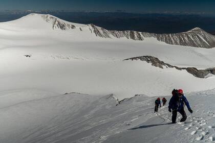 Khobe Clarke tuvo que prepararse para escalar montañas