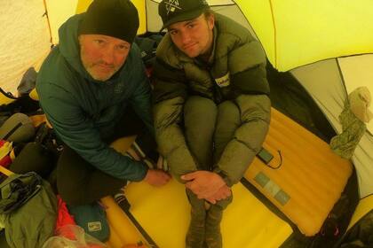 Khobe dice que la vida en carpa fue su parte favorita del viaje