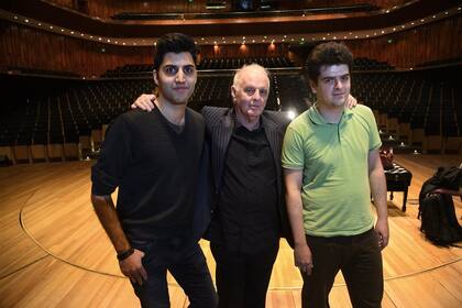 Kian Soltani, Daniel y Michael Barenboim, generaciones diferentes y una misma visión