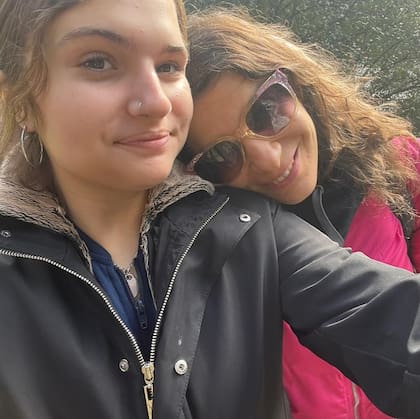 Kiara, la hija mayor Dalia Gutmann y Sebastián Wainraich cumplió 17 años (Foto: Instagram @daliagutmann)