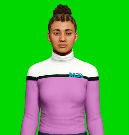 Kiara, otra de las creaciones de IA que participará del M2030