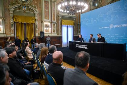 Kicillof ayer sumó al movimiento Evita en la gestión de gobierno