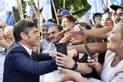 Kicillof frente a la Legislatura de la provincia