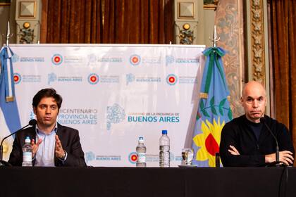 Kicillof y Larreta intentan acordar qué medidas tomarán en cada distrito después del 17 de julio, cuando termina la cuarentena estricta en el AMBA