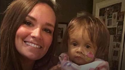 Kiersten le salvó la vida a Talia, la nena que cuidaba