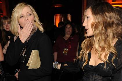 Kim Cattrall y Sarah Jessica Parker, Samantha y Carrie, al parecer, más que amigas son enemigas