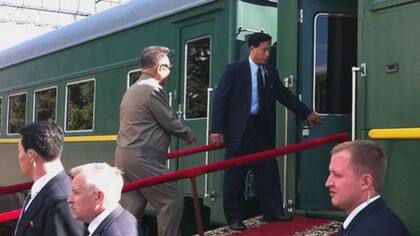 Kim Jong-il, padre del actual líder norcoreano, también viajó a Rusia a bordo del mismo tren, en 2011