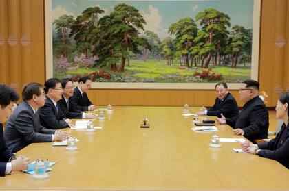 En marzo se realizó una cena entre funcionarios de las dos Coreas
