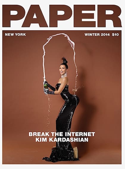 Kim Kardashian, la copa y el champagne