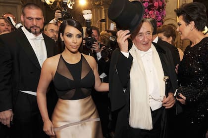 Kim Kardashian y el estrafalario empresario austriaco que la invitó a la gala
