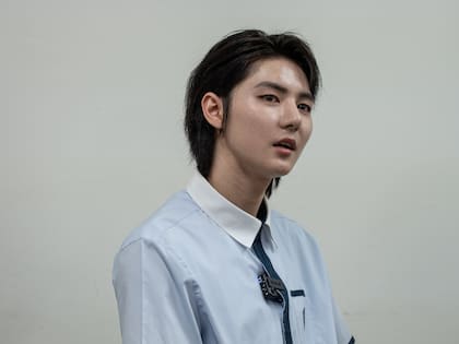 Kim Seungmo, alumno de Hanlim Arts School y miembro de la banda AMPERS&ONE.