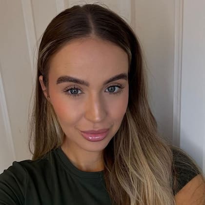 Kimberlie dice que el colágeno hace una diferencia en su piel.