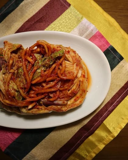 Kimchi, un producto fundamental de la cocina coreana