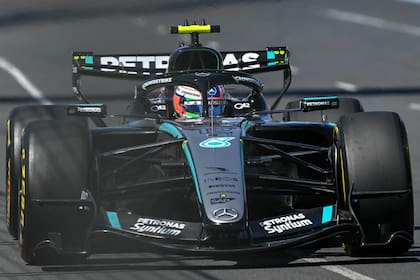 Kimi Antonelli qued al frente al cabo de la mitad inicial de la segunda prctica en Melbourne; Mercedes est considerado uno de los favoritos para el campeonato.