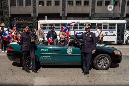 King asistió al desfile de su país de origen en Nueva York