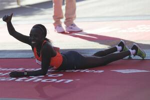 En maratón, mandan las africanas