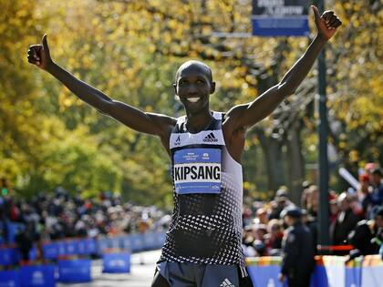 Kipsang, segunda mejor marca del mundo en maratón