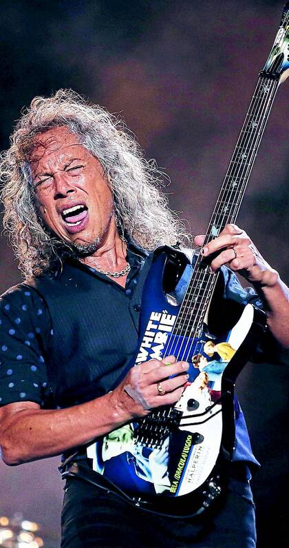 Kirk Hammett, el guitarrista de los solos épicos