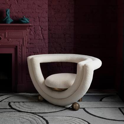 KISSING ARMCHAIR, por Lara Bohinc (Bohinc Studio