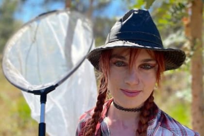 Kit Prendergast es la autora del hallazgo de la abeja nativa en Australia