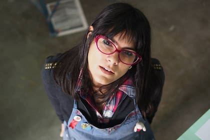 Kiwi, en el taller de grabado del Iuna