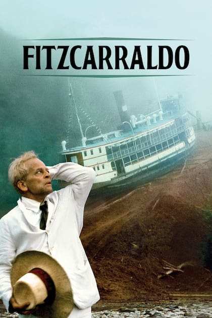 Klaus Kinski en el afiche de Fitzcarraldo, la película alemana en la que se basó el diseño y la decoración del Pink Shadow