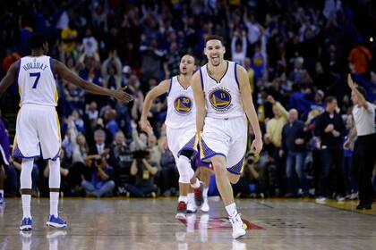 Klay Thompson tuvo su noche mágica