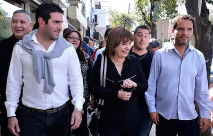 Klix junto a la exministra de Seguridad Patricia Bullrich