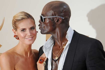 Klum y Seal, juntos, el año pasado