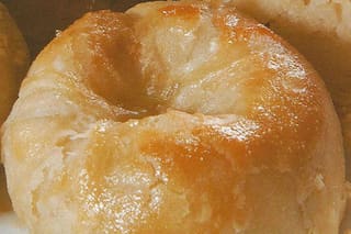 Knishes de papas y cebollas