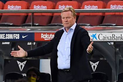 Koeman se quejó por los insultos que recibió de Nyom, defensor de Getafe