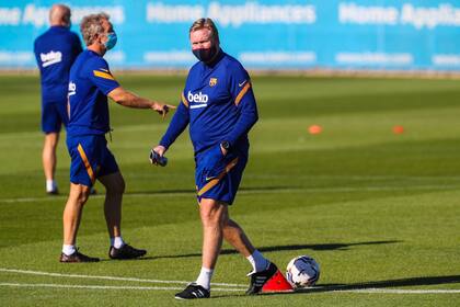 Koeman dice que debe hacer los entrenamientos divertidos para Messi
