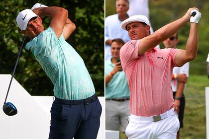 Koepka y DeChambeau, dos jugadores que parecen mostrar posturas irreconciliables tras varios choques públicos y en redes