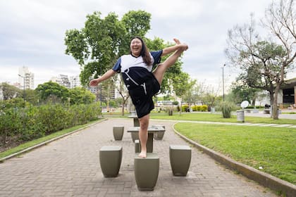 Kon Hiyori en acción en Parque Chacabuco
