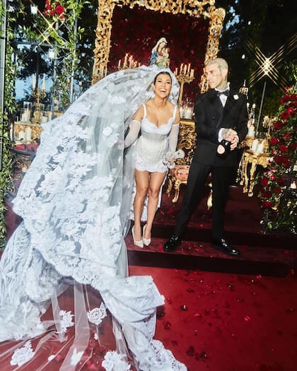 El 22 de mayo de 2023, Kourtney Kardashian y Travis Barker se casaron por tercera vez en Portofino, Italia 
