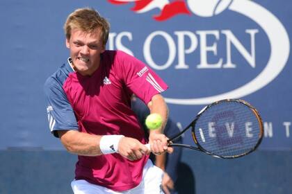 Krawietz, durante su participación en el US Open