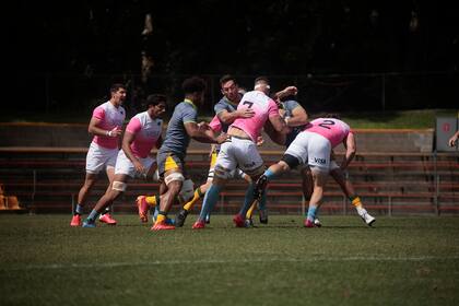 Kremer, Bruni y Cubelli; fueron tres tiempos de 30 minutos ante un equipo con un mix de jugadores con experiencia en los Wallabies